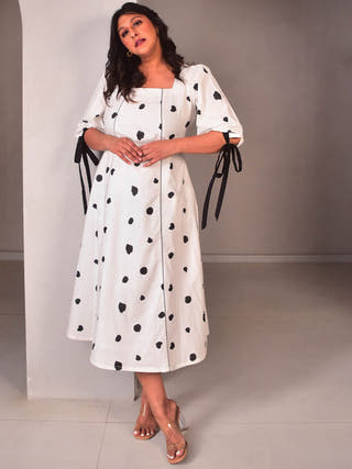 Dottie Long Dress WhySoBlue Black