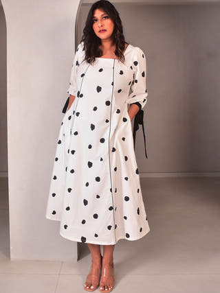 Dottie Long Dress WhySoBlue Black