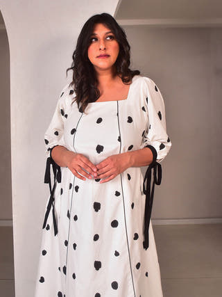 Dottie Long Dress WhySoBlue Black