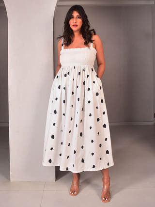 Dottie Strappy Dress WhySoBlue Black