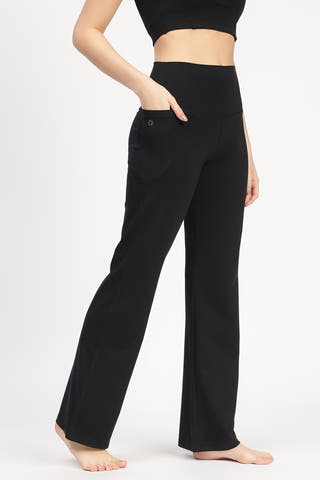 Sienna Flare Yoga Pants Black