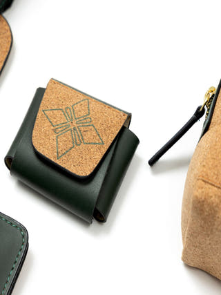 Basil Vegan Leather Holiday Travel Set