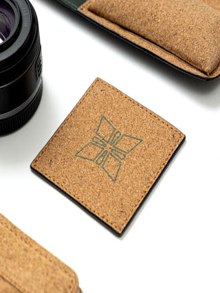 Basil Vegan Leather Desk Set