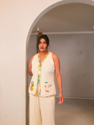 Em Vest Pants Set