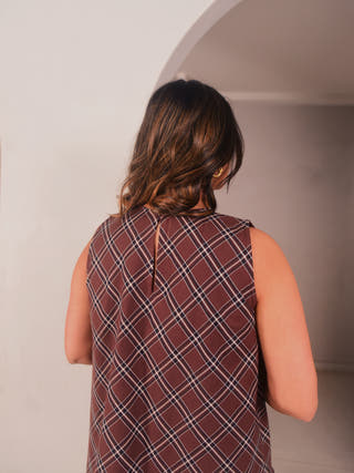 Everyday Top Brown Plain