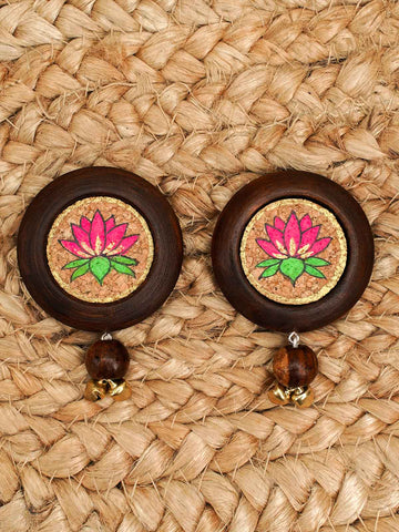 Handmade Pichwai Lotus Diwali Door Hanging