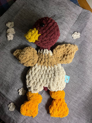 Feathers Fabric Doll