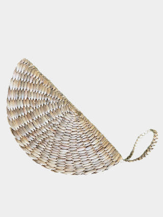 Water Hyacinth Grass Clutch Plain