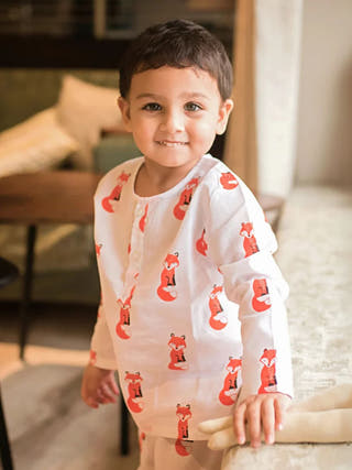 The Bushy Fox Unisex Nightdress