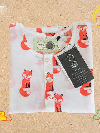 The Bushy Fox Unisex Nightdress