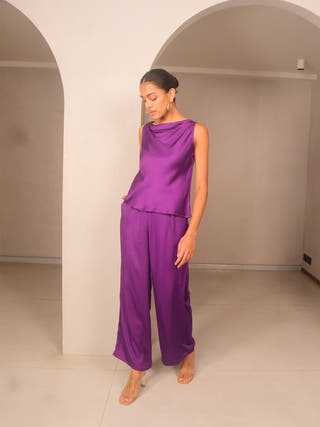 Freya Modal Cowl Top