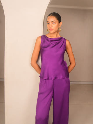 Freya Modal Cowl Top