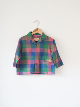 Cloud Drift Oversized Shirt In Handwoven Cotton