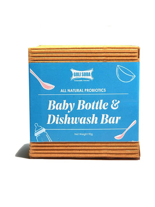 Goli Soda Coconut Coir Scrub And Probiotic Baby Bottle & Dishwash Bar Exclusive Combo Goli Soda