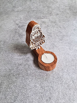 Standing Santa Tea Light | Set of 10