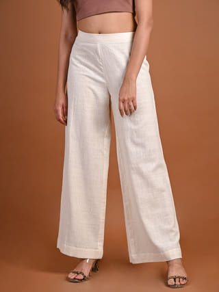 Organic Kala Cotton Flared Pant Rang Creations