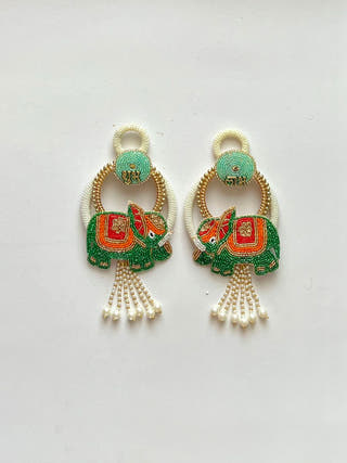 Gajraj Shubh Labh Door Hangings | Set of 2