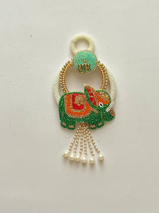 Gajraj Shubh Labh Door Hangings | Set of 2