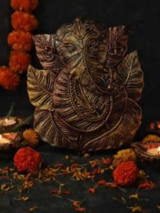 Ganesh Patta Hanging Plate