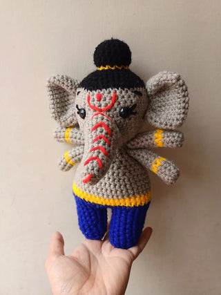 Amigurumi Ganeshji Round Base Crochet The Hobbyt
