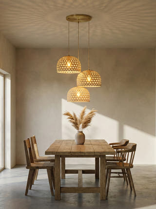 Elara Handcrafted Bamboo Lampshade