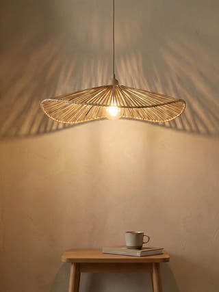 Solane Handcrafted Banana Fiber Lampshade