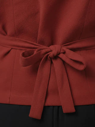 Ruby Bow Top
