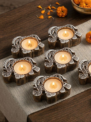 Bhas Tealight Candle Holder | Set of 3
