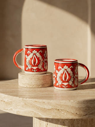 Sanjh – The Heritage Mug | Set Of 2