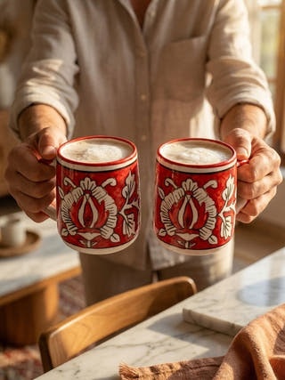 Sanjh – The Heritage Mug | Set Of 2
