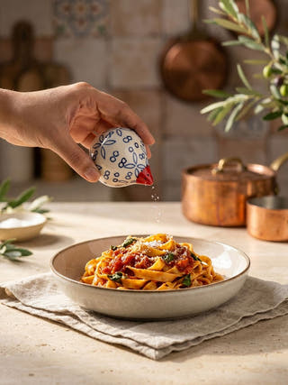 Sera Ceramic Salt & Pepper Sprinkle Set