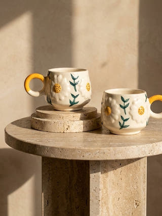 Surajmukhi – The Sunflower Mug | Set Of 2