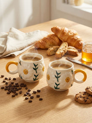 Surajmukhi – The Sunflower Mug | Set Of 2