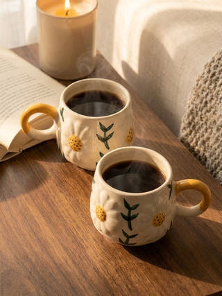 Surajmukhi – The Sunflower Mug | Set Of 2