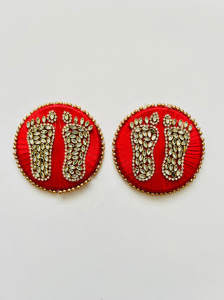 Goddess Lakshmi Charan | Set of 2