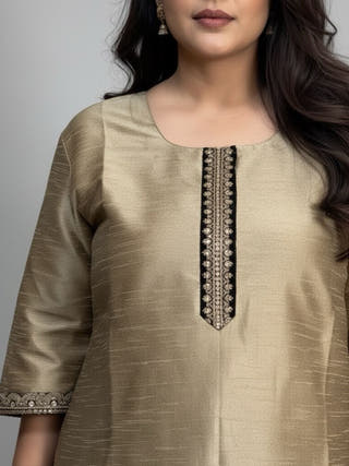Suhani Golden Glow Kurti