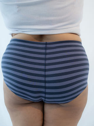 Grapes And Blueberries Organic Cotton Boyshorts | Pack Of 2