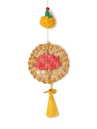 Marigold Lotus Handcrafted Banana Hanging - Set of 2