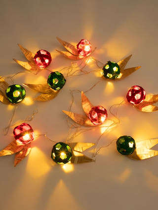 Marigold Handcrafted Bamboo String Light