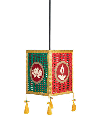 Noor Jaali Handcrafted Bamboo Lantern