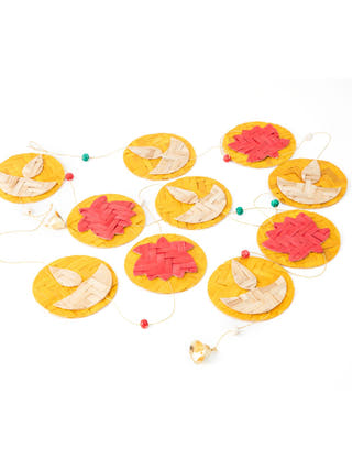 Jyoti Handcrafted Bamboo Streamers - Set of 2