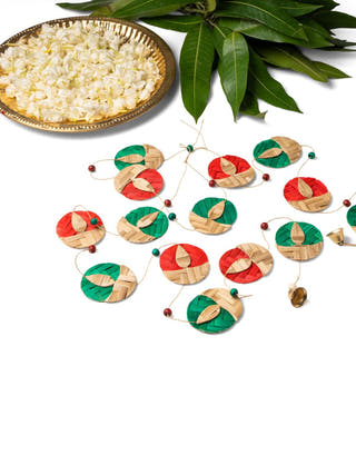 Chanda Handcrafted Bamboo Streamers - Set of 2