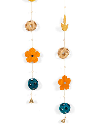 Utsav Handcrafted Bamboo Streamers - Set of 2