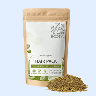 Ayurvedic Hair Pack Blend of 10+ Herbs Ecotyl