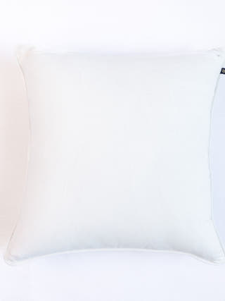 Country Style Crewel Embroidered Leafy Lush Cushion Cover