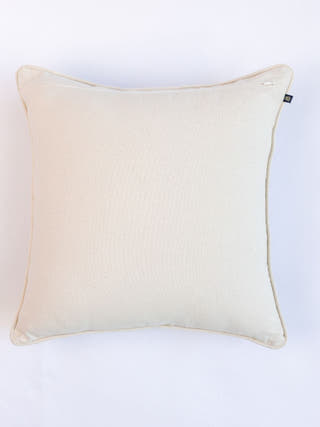 Suzani Style Aari Embroidered Red Wedlock Cushion Cover