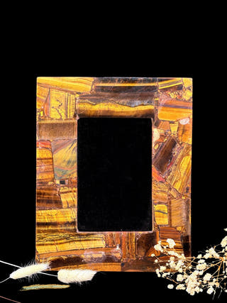 Tiger Eye Frame Natural Stone Finish
