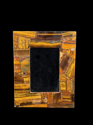 Tiger Eye Frame Natural Stone Finish