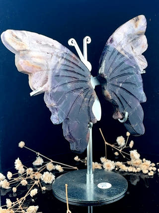 Multicolor Fluorite Butterfly – Clarity & Emotional Flow