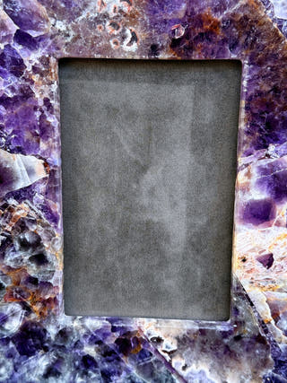 Amethyst Frame Natural Stone Finish